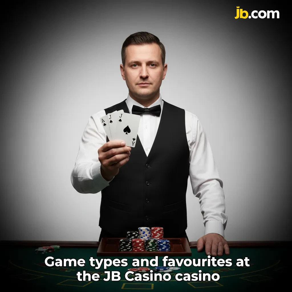 JB Casino game types and favourites: slots, crash, table, jackpots, Megaways, video poker