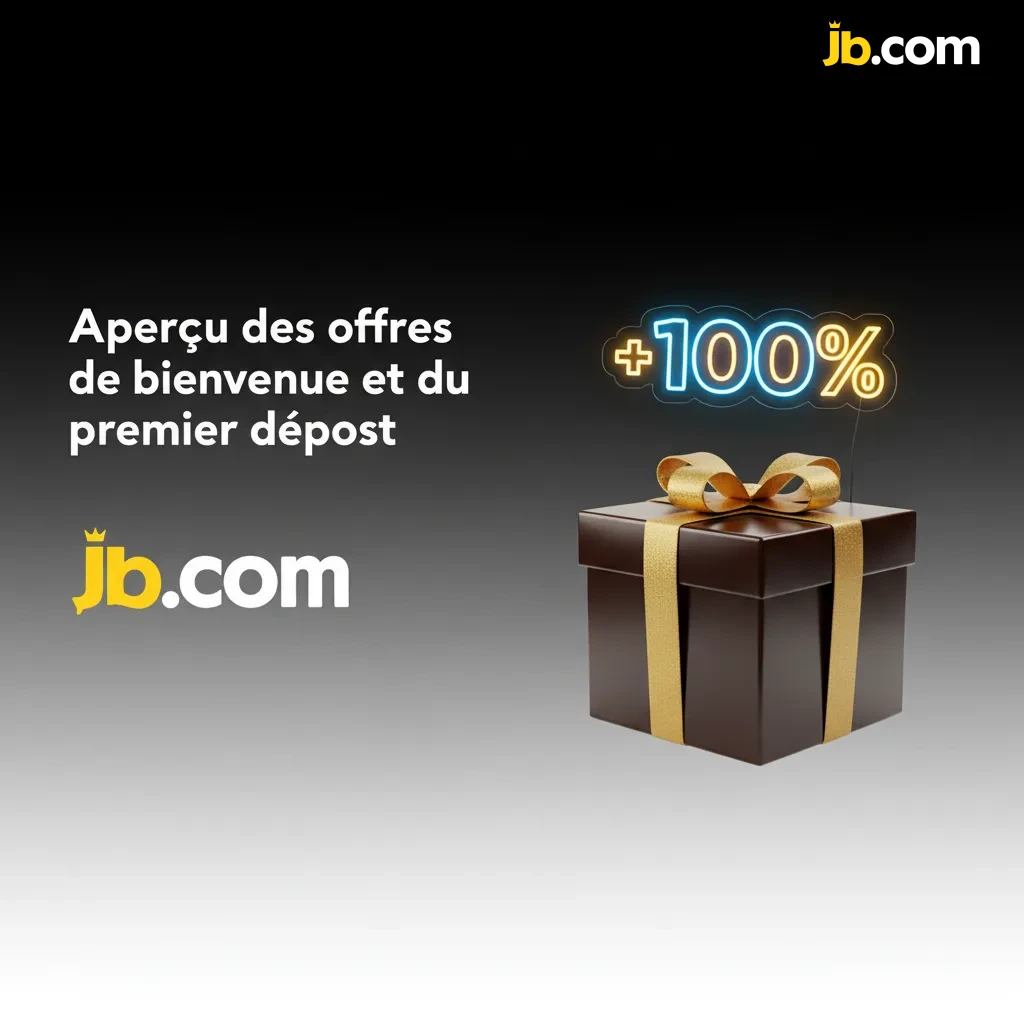 Aperçu des bonus JB Casino: Casino 120%+400 tours (35x); Sport 100%+20 paris (5x à 1,80 min). Dépôt min. 20 $ 600/200 $ max.