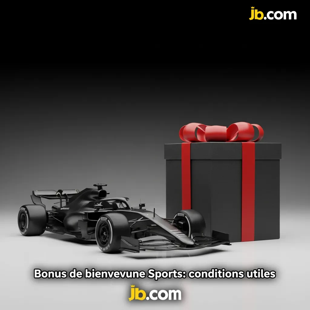 Bannière bonus de bienvenue Sports: 100% jusqu’à 250 $ en crédits, min. 1.50, expire 7 j, F1 éligible sur 1er dépôt.