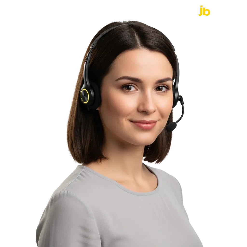 JB Casino Canada support: email, live chat, phone, messengers, social; English/French; chat ~2 min, email <12 hrs.