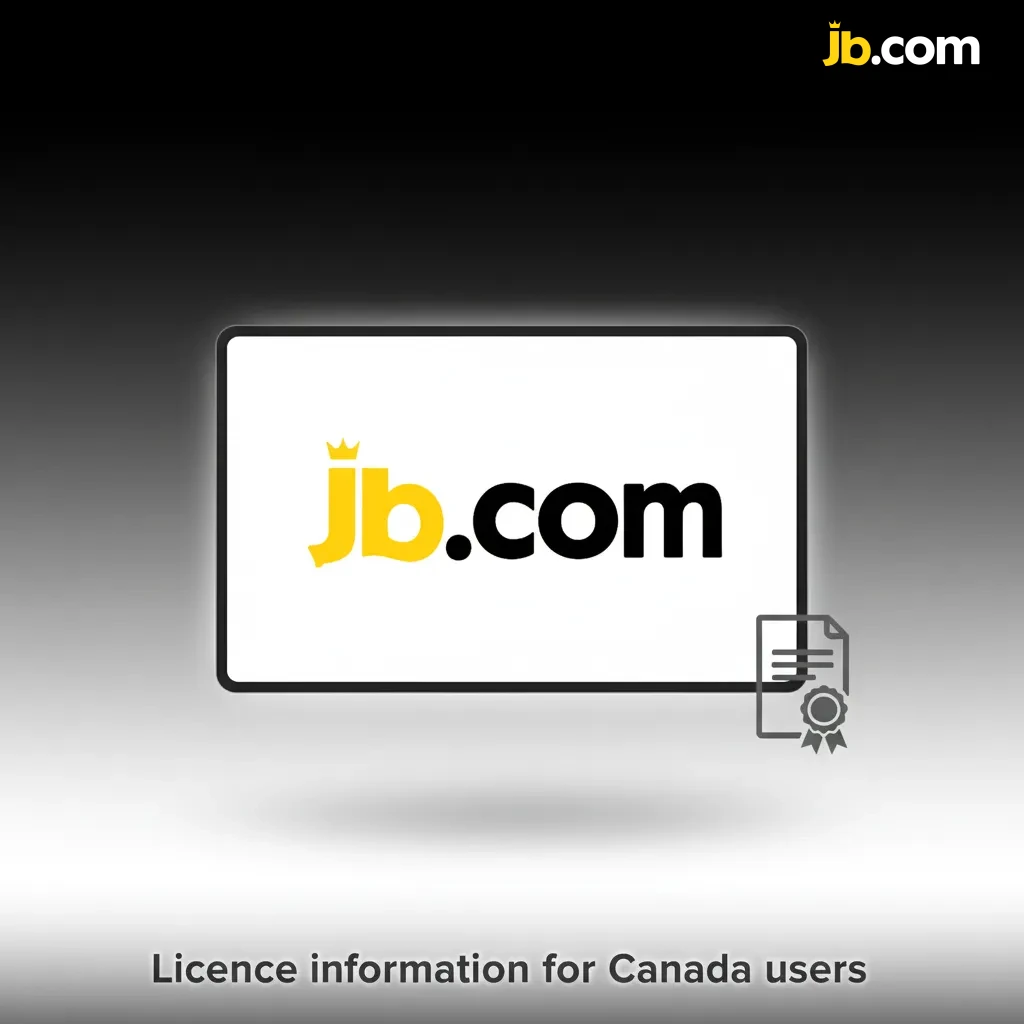 JB Casino remote gaming licence for permitted Canadian markets; verify issuer/date via footer certificate and Terms.