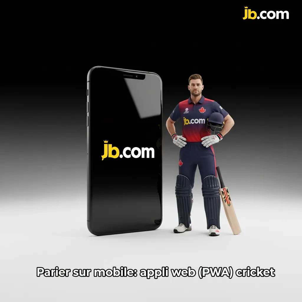 Appli web PWA de paris cricket sur mobile: ajout à l’écran d’accueil Android/iOS, cotes live et pré‑match.