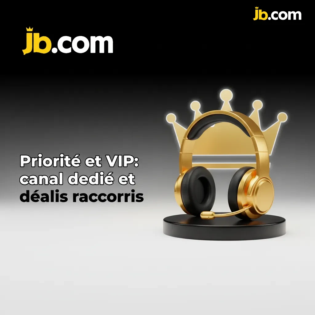 Soutien VIP prioritaire JB Casino: file dédiée, gestionnaire, chat/email/téléphone 24/7; 30 s chat, 1 min tel, <1 h email.