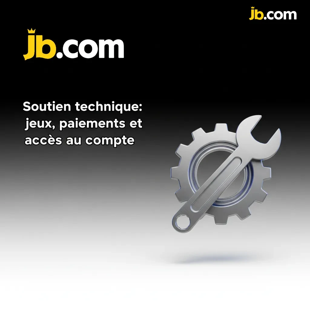 Soutien technique JB Casino: aide jeux, paiements, accès au compte; clavardage, courriel; diagnostic rapide.