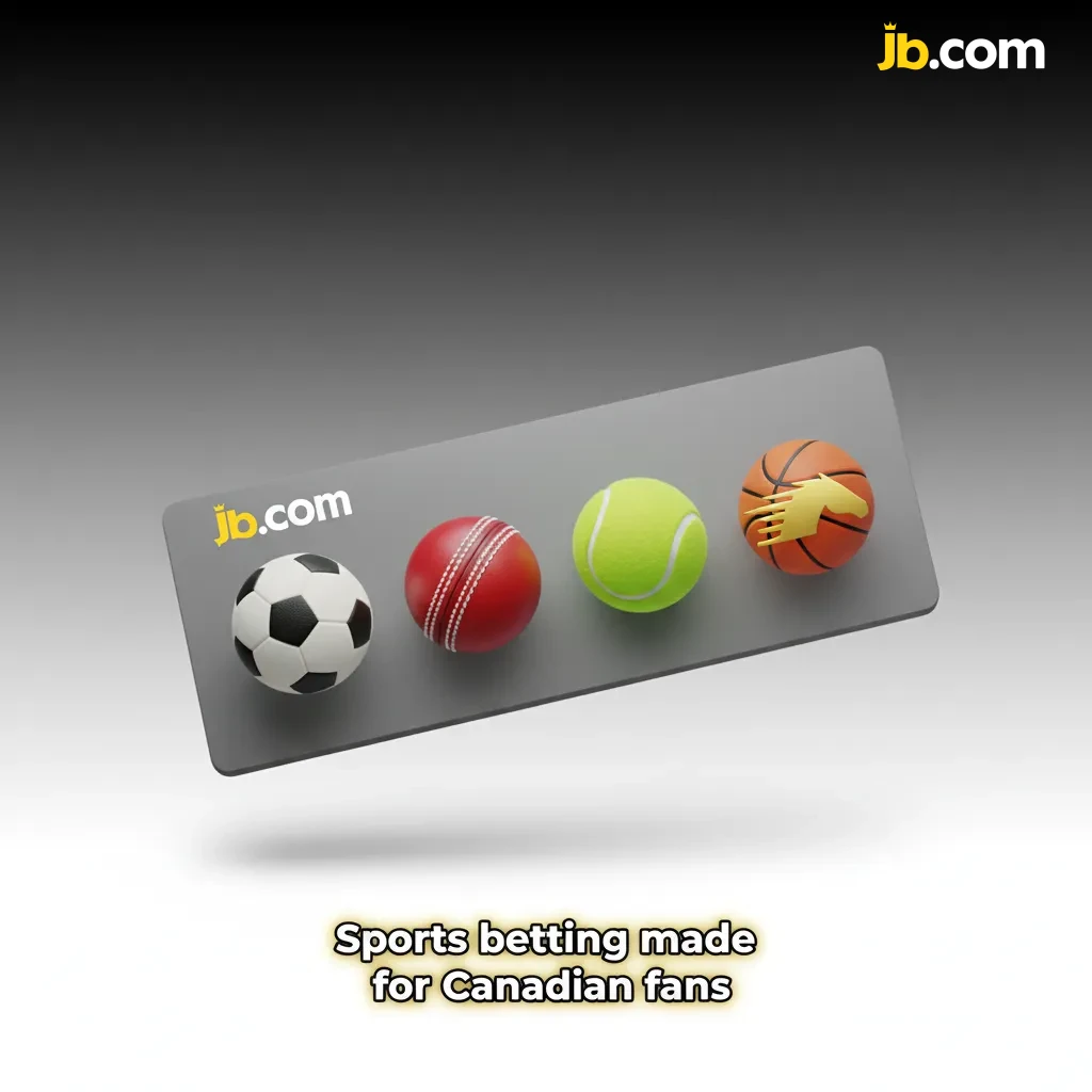 JB Casino: Canadian sports betting on 30+ sports—NHL, NBA, CFL, soccer, tennis, baseball, MMA, esports, golf, curling.