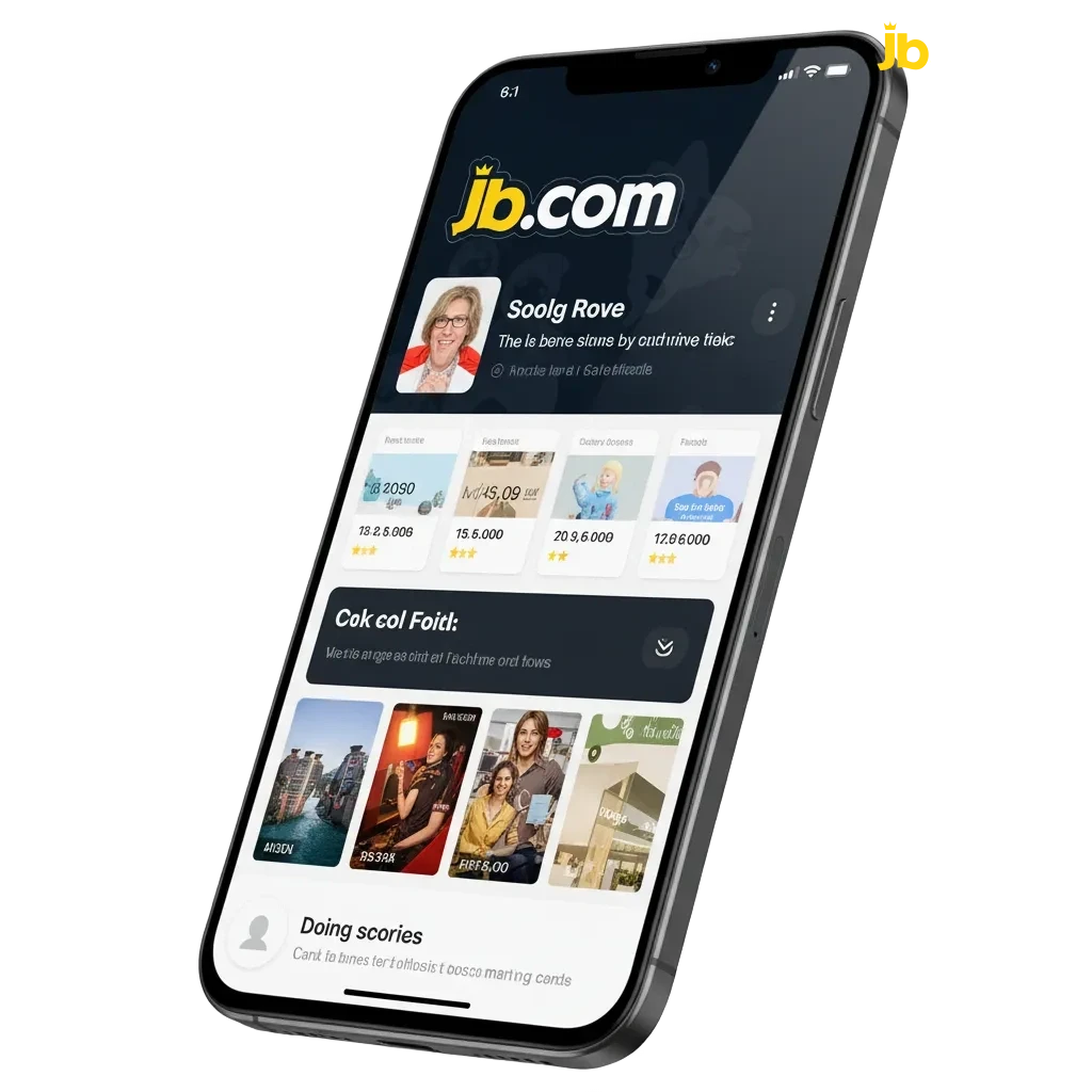 Application mobile JB Casino pour Android et iOS, FR/EN; paris sportifs, casino et cryptos; APK légal au Canada.