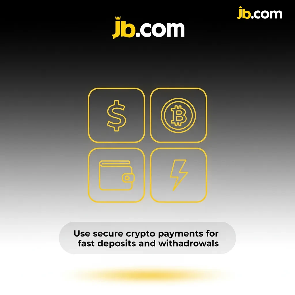 Secure crypto payment options for fast deposits and withdrawals: BTC, ETH, LTC, USDT, USDC, BCH, DOGE, TRX, BNB, XRP.