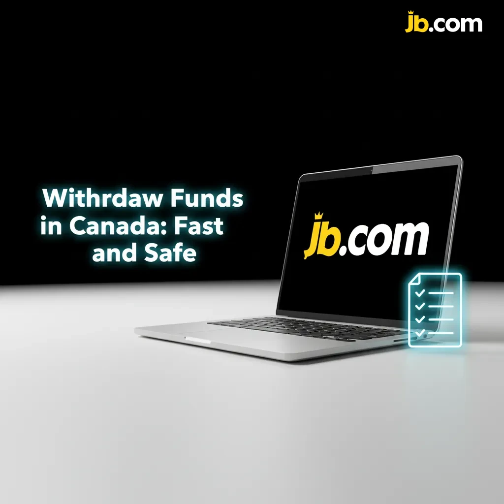 Infographic: Fast, safe withdrawals in Canada. Steps: Cashier > Withdraw, match method, enter CAD, verify, track status.